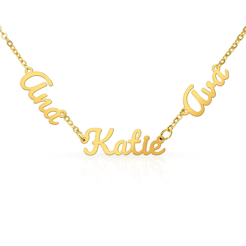 Mother's Day Gift Personalized Name Necklace for Wife from Husband