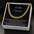 Anniversary Cuban Link Necklace | Unbreakable Bond – Gift for Him