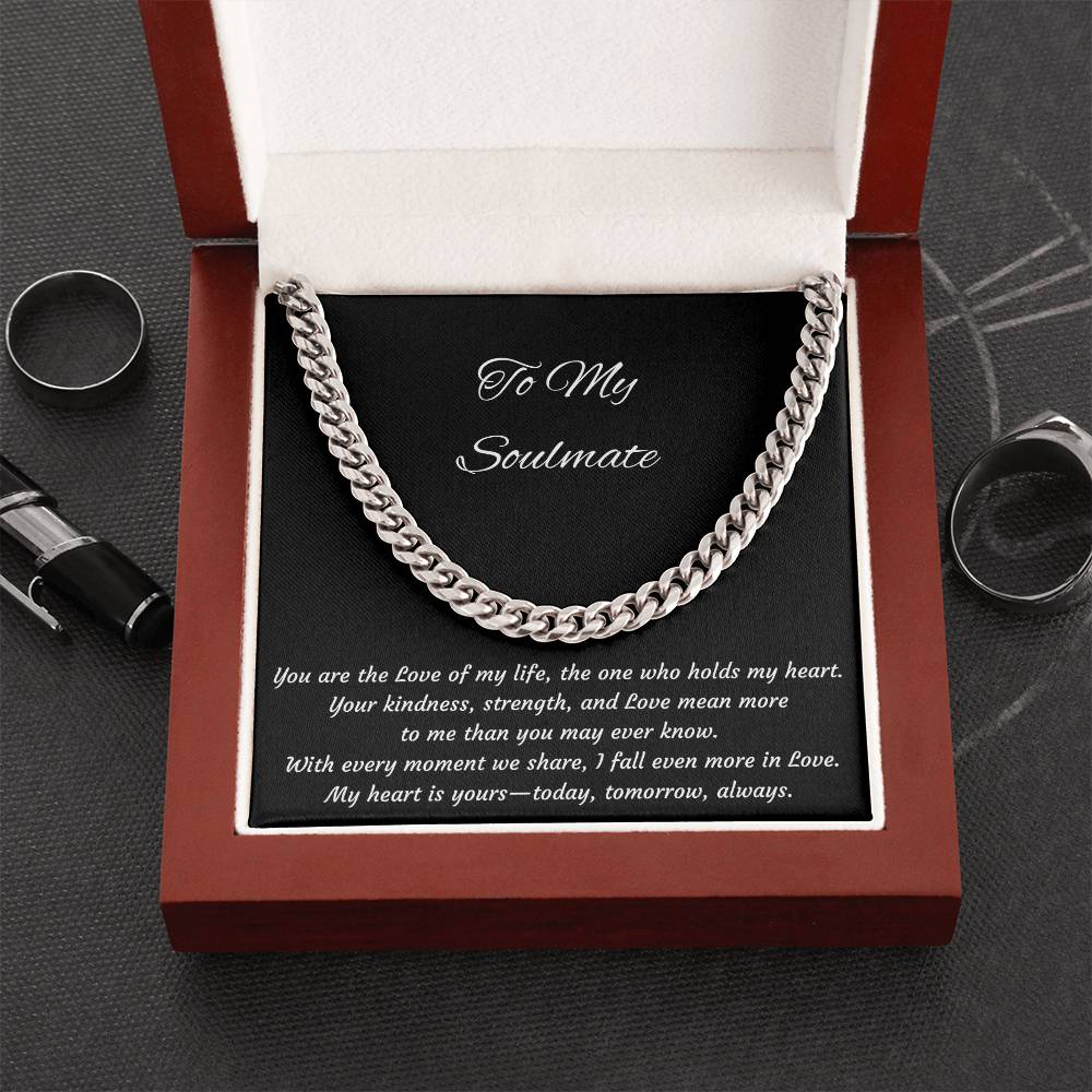 Anniversary Cuban Link Necklace | Unbreakable Bond – Gift for Him