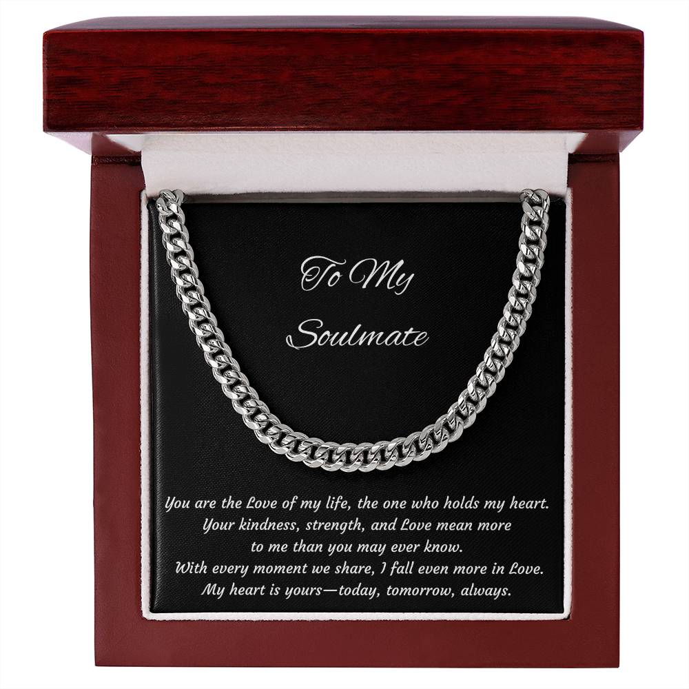 Anniversary Cuban Link Necklace | Unbreakable Bond – Gift for Him