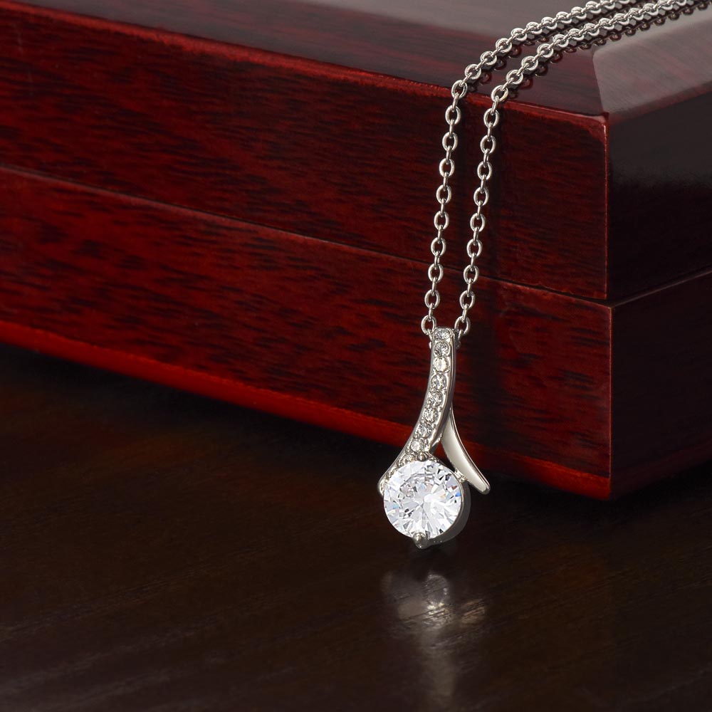 Anniversary Necklace for Wife — Sentimental Gift Set with Card