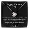 Mother's Day Love Knot Necklace – Gift for Mom