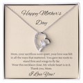 Mother's Day Heart Necklace – Gift for Mom
