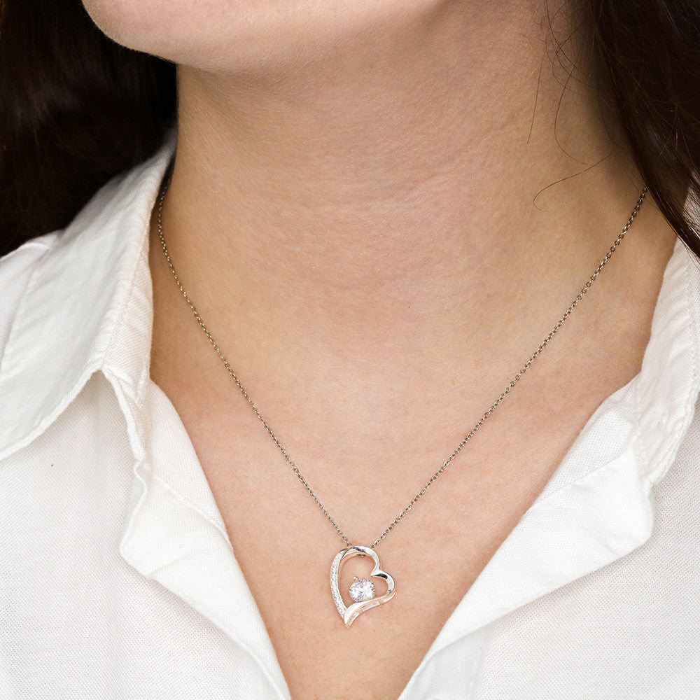 Anniversary Heart Necklace with Rose Soap Gift Box for Wife | Birthday