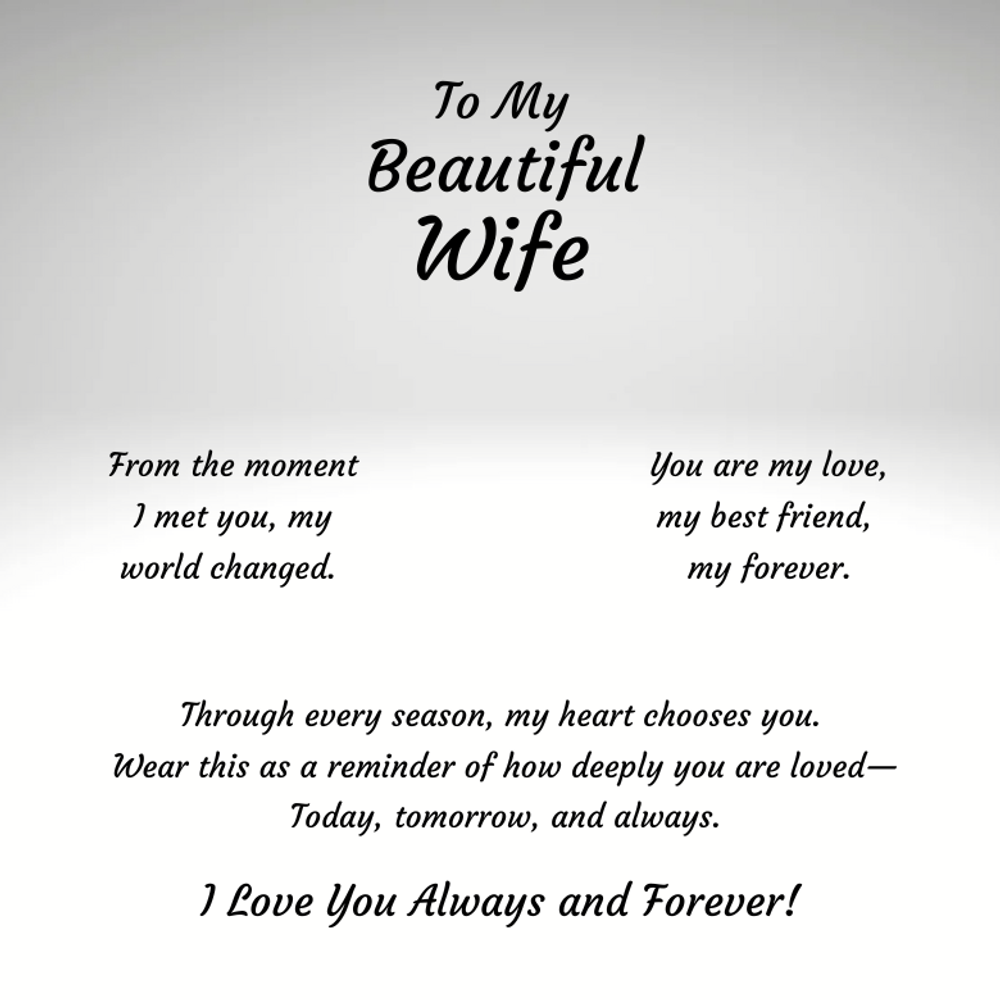 Gift for Wife 14k White Gold or 18k Yellow Gold plated Heart Necklace with Rose Soap Gift Box anniversary, birthday, Christmas or valentine's day