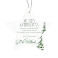 To My Dad — Acrylic Star Christmas Ornament | Heartfelt Holiday Gift for Father