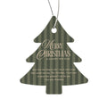 Acrylic Christmas Tree Ornament for Grandma - "Merry Christmas & A Happy New Year" Keepsake with Silver Hanging Cord